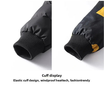 Dwustronna Kurtka Zimowa Męska BASE - Puchowa,